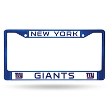RICO INDUSTRIES New York Giants License Plate Frame Metal Blue 9474696480